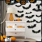 🦇 Sconto del 50% 🎃 Set di adesivi decorativi 3D a forma di pipistrello per Halloween