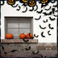 🦇 Sconto del 50% 🎃 Set di adesivi decorativi 3D a forma di pipistrello per Halloween