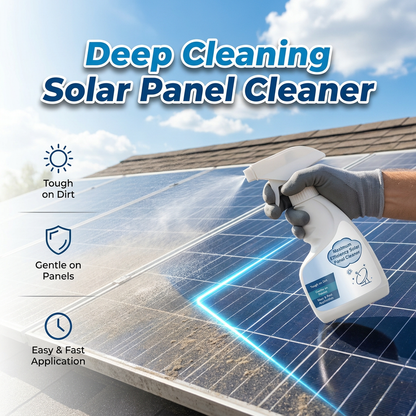 🥳2026 SUPER OFFERTA🥳💞50K+ VENDUTI!☀️💡 SCONTO 50%! Spray Detergente per Pannelli Solari ad Alta Efficienza – Rimuove polvere e escrementi di uccelli, ripristina le prestazioni ottimali. Pannelli puliti = più risparmio in bolletta! 🔧✨