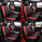 Set di coprisedili auto universali in ecopelle da 9 pezzi
