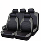 Set di coprisedili auto universali in ecopelle da 9 pezzi