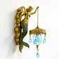 🧜‍♂️ Applique da parete vintage a forma di sirena 🏘️ Per uso interno ed esterno