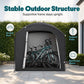 🚲 50% SCONTO! 🏕️ Tenda Rimessaggio Biciclette Portatile – Impermeabile, Spaziosa & Senza Attrezzi – Spazio Esterno Ottimale per Biciclette & Accessori 🔧