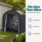 🚲 50% SCONTO! 🏕️ Tenda Rimessaggio Biciclette Portatile – Impermeabile, Spaziosa & Senza Attrezzi – Spazio Esterno Ottimale per Biciclette & Accessori 🔧