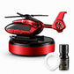 🚗 Diffusore di aromi a forma di elicottero solare – Ruota alla luce, con cuscinetti profumati ricaricabili, per auto e casa ✨🚁