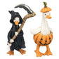 🎃 DECORAZIONI DI HALLOWEEN NOIOSE?🎃 Set di paperelle spettrali – Dipinte a mano, 5 personaggi, resistenti alle intemperie – Per mensole, scrivanie e spazi esterni! 🦇