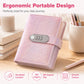 Raccoglitore per budget con lucchetto a password glitterato