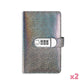 Raccoglitore per budget con lucchetto a password glitterato