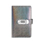 Raccoglitore per budget con lucchetto a password glitterato
