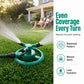 Irrigatore da giardino rotante a 360°