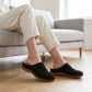 Ciabatte con plateau traforate da donna