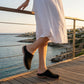 Ciabatte con plateau traforate da donna