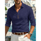 Camicia da uomo a maniche lunghe con colletto e bottoni