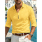 Camicia da uomo a maniche lunghe con colletto e bottoni