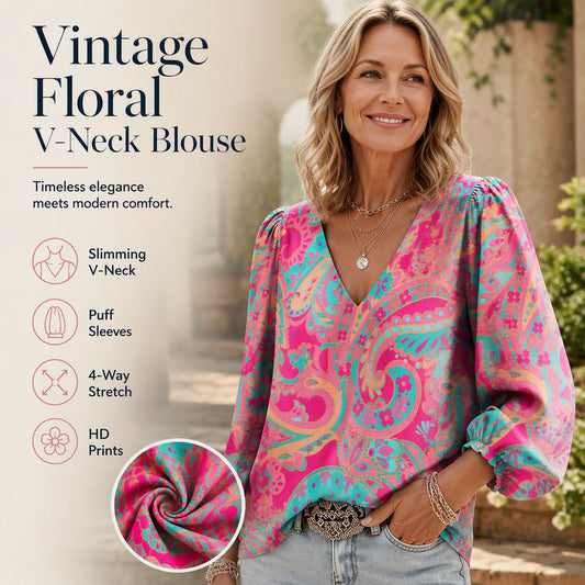 Top da donna casual a fantasia, ampio