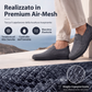 Scarpe slip-on da uomo in mesh traspirante