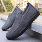 Scarpe slip-on da uomo in mesh traspirante
