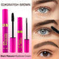 🔥 Set 2 in 1 Mascara e Crema per Sopracciglia – Impermeabile e a prova di sbavature, 4 tonalità naturali per sopracciglia – Ideale per una tenuta che dura tutto il giorno e facile da rimuovere 👁️💄