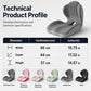 🪑 Cuscino Ergonomico in Memory Foam con Supporto Lombare – Comfort Tutto il Giorno, Perfetto per Ufficio, Auto e Casa ✨