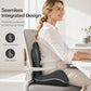 🪑 Cuscino Ergonomico in Memory Foam con Supporto Lombare – Comfort Tutto il Giorno, Perfetto per Ufficio, Auto e Casa ✨