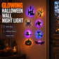Adesivi murali di Halloween che si illuminano al buio
