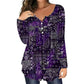 Elegante top da donna con scollo a V e bottoni