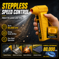 ⏰50% DI SCONTO⏰ Soffiatore Turbo – Controllo della velocità continuo, leggero (424 g) – Elimina neve e polvere e gonfia materassi – Compatto e potente! 🔧