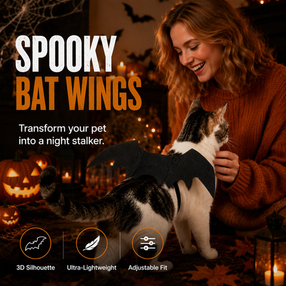 Costume di Halloween da pipistrello per animali domestici