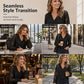 Maglione da donna elegante con scollo a V in maglia