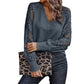Maglione da donna elegante con scollo a V in maglia