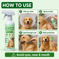 🥳SCELTA MIGLIORE 2026🥳 Spray antipulci per animali domestici – A base vegetale, delicato ma efficace – Respinge i parassiti, neutralizza gli odori – Sicuro se leccato! 🛡️💨