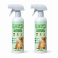 🥳SCELTA MIGLIORE 2026🥳 Spray antipulci per animali domestici – A base vegetale, delicato ma efficace – Respinge i parassiti, neutralizza gli odori – Sicuro se leccato! 🛡️💨