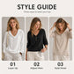 Top da donna casual con cappuccio e coulisse sull'orlo