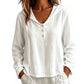 Top da donna casual con cappuccio e coulisse sull'orlo