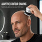 Rasoio elettrico rotante per la testa