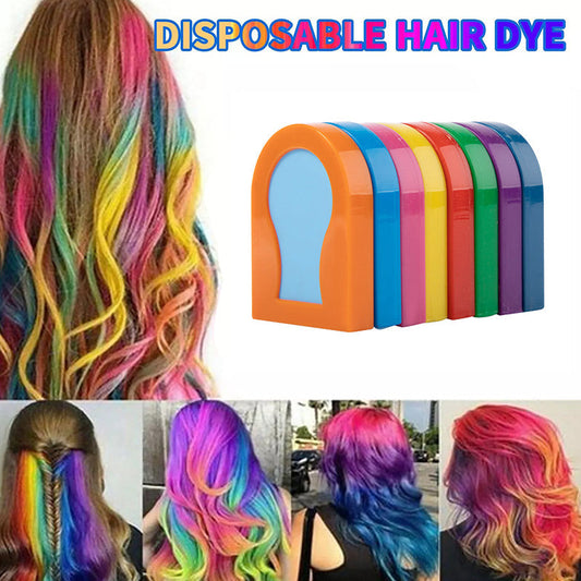 Polveri Coloranti per Capelli Monouso - Set da 8 Colori
