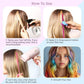Polveri Coloranti per Capelli Monouso - Set da 8 Colori