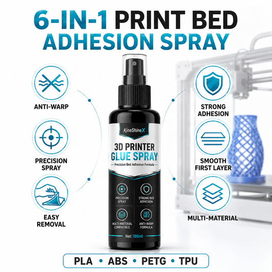 🔥Offerta imperdibile 50% DI SCONTO🔥 Spray adesivo per piano di stampa 3D – Aiuta a ridurre la deformazione e a promuovere la prima stampa 🖨️