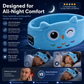 Fascia per dormire wireless Bluetooth per bambini