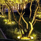 🌳💡 Illuminazione ad Anello per Alberi – Faretti da Esterno Impermeabili per Alberi, Colonne e Giardino