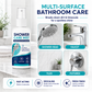 Spray anticalcare ad azione rapida per la doccia