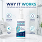 Spray anticalcare ad azione rapida per la doccia