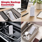 Power bank di emergenza portatile alimentato a batterie AA con torcia LED
