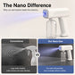 Pistola spray disinfettante wireless portatile con luce blu