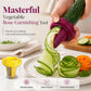 🥕✨ Spiralizzatore e arricciatore manuale per verdure per intagliare rose – Trasforma le carote in rose da ristorante in 60 secondi! 🌹🍽️