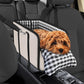 🚗🐶 Seggiolino Auto Rialzato per Cani – Imbottitura Morbida | Cintura di Sicurezza Integrata | Fissaggio ai Braccioli | Tessuto Oxford Resistente | Maniglie per Trasporto | Ideale per Viaggi & Gite | 41,9x21,8x21,8cm 🛡️✨