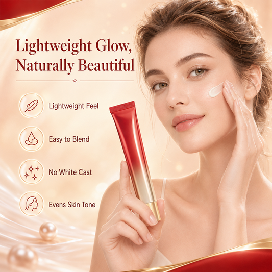 Crema illuminante 3 in 1: attenua le macchie dell'età, riduce le rughe sottili, dona una luminosità leggera.