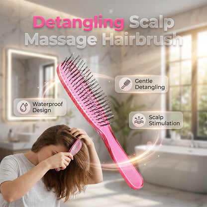📢📢SCONTO DEL 50%!! ⏰Spazzola per capelli portatile con massaggio al cuoio capelluto