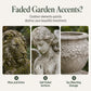 Salviette umidificate per ravvivare il colore e pulire sculture da giardino, confezione da 40 pezzi.