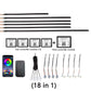 Kit di luci a LED RGB per interni auto